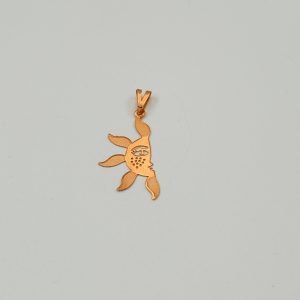 پلاک طلا خورشید کد 14854